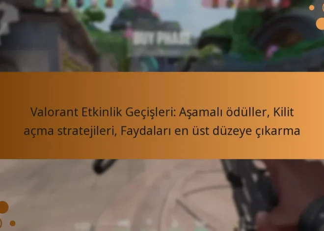 Valorant Etkinlik Geçişleri: Aşamalı ödüller, Kilit açma stratejileri, Faydaları en üst düzeye çıkarma