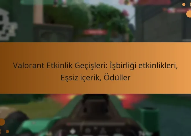 Valorant Etkinlik Geçişleri: İşbirliği etkinlikleri, Eşsiz içerik, Ödüller