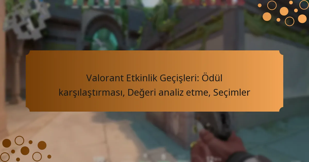 Valorant Etkinlik Geçişleri: Ödül karşılaştırması, Değeri analiz etme, Seçimler