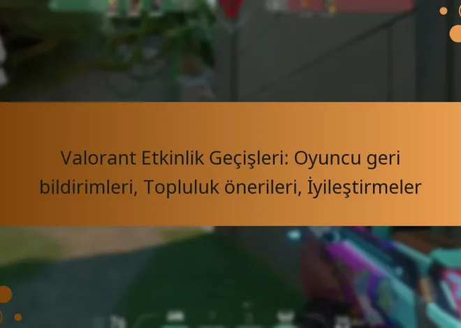 Valorant Etkinlik Geçişleri: Oyuncu geri bildirimleri, Topluluk önerileri, İyileştirmeler