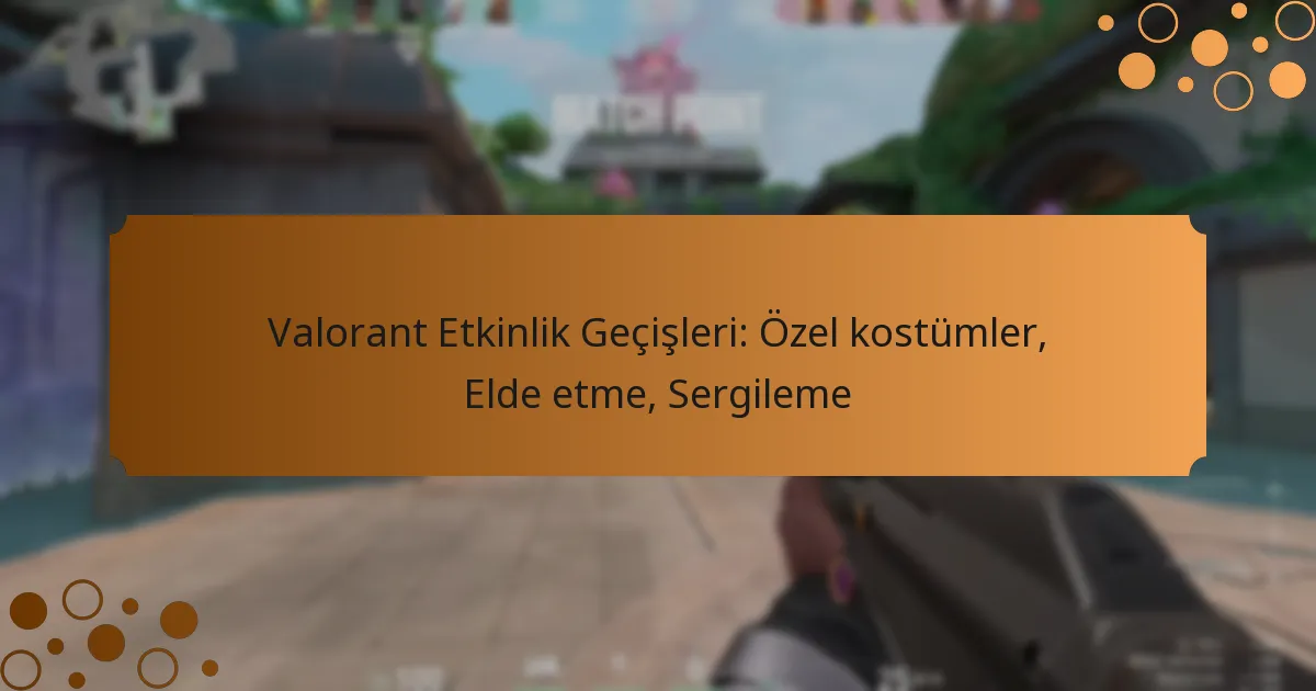 Valorant Etkinlik Geçişleri: Özel kostümler, Elde etme, Sergileme